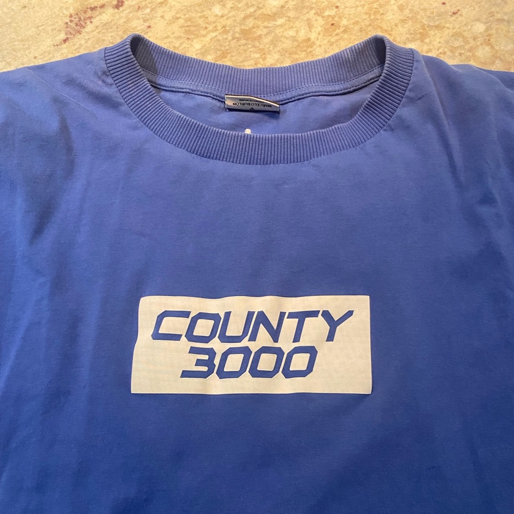 Marcelo Burlon Mens tee “County 3000”